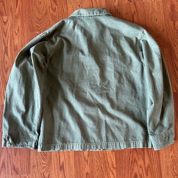 Anine Bing Boxy Green Jacket - Picture 2 of 5
